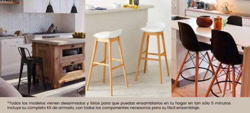 BANQUETAS Y TABURETES