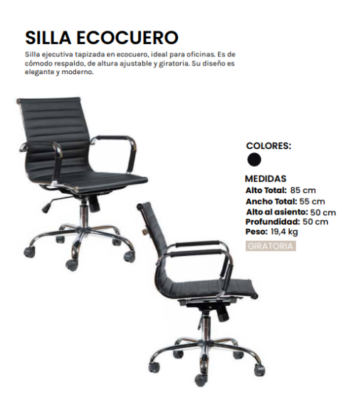 SILLAS DE OFICINA - Imagen 6