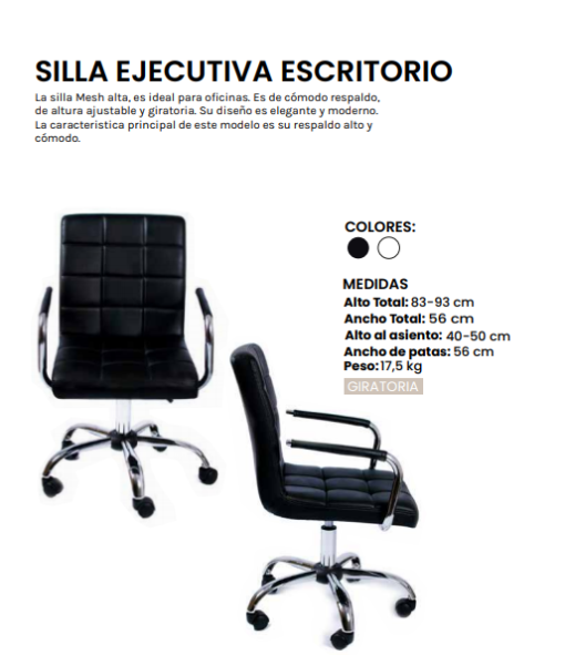 SILLAS DE OFICINA - Imagen 5