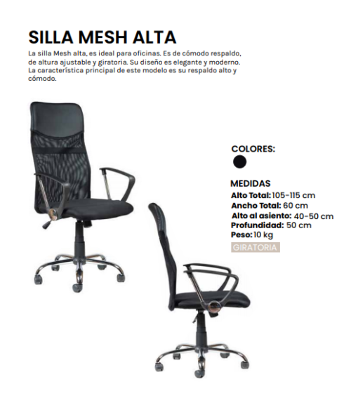 SILLAS DE OFICINA - Imagen 8