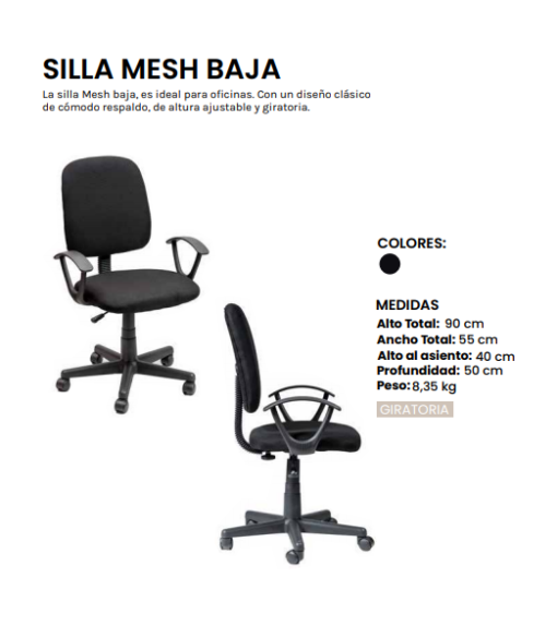 SILLAS DE OFICINA - Imagen 4