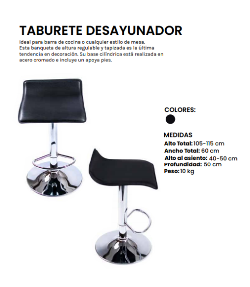 BANQUETAS Y TABURETES - Imagen 2