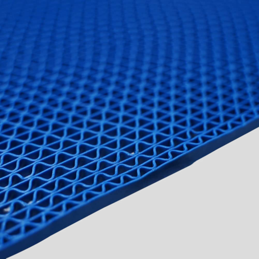 Alfombra Zig Zag Azul - Imagen 3