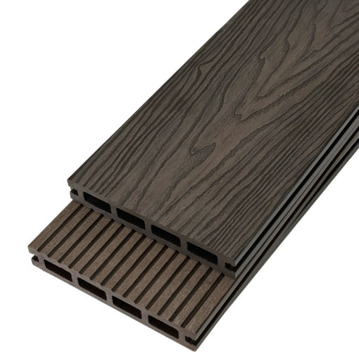 Deck Composite D18 Mix Chocolate - Imagen 5