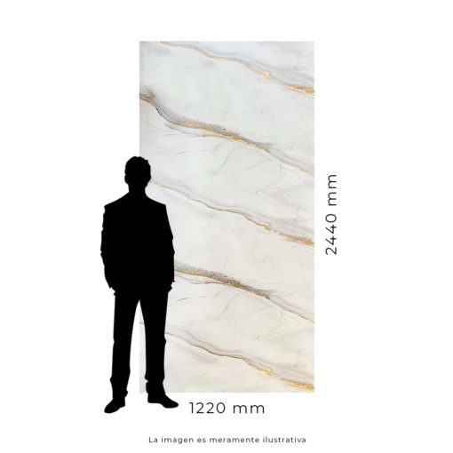 Placas UV Carrara Golden - Imagen 4