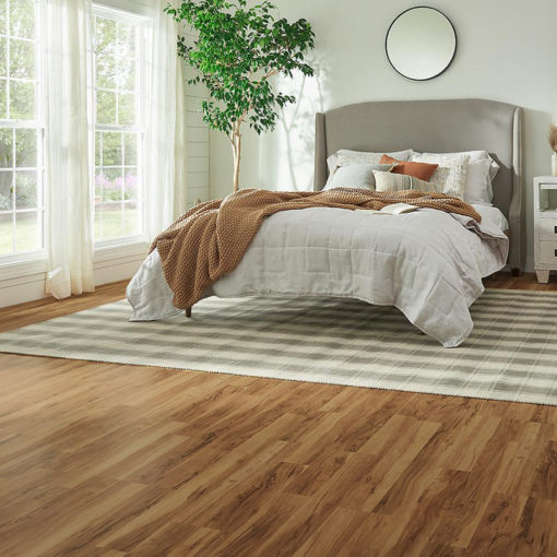 Piso Vinílico LVT Click Roble Caspien 4mm